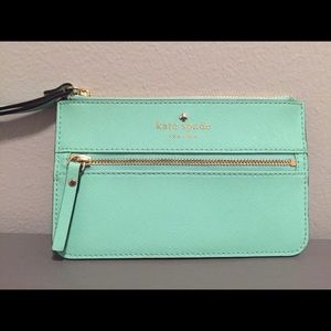 Kate Spade Light Blue Wristlet